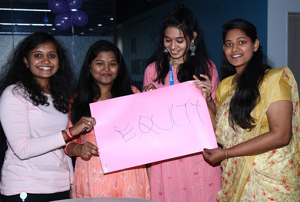 Female Ecolab Employees at Diversity Day
