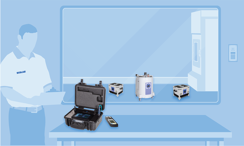 Biological Decontamination of a Vaccine Production Facility