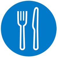 Knife and fork