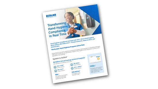 The Critical Role of Electronic Hand Hygiene Monitoring Systems in Combating Healthcare Associated Infections